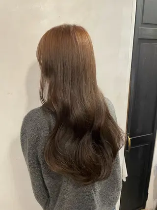 ロング カラー 新宿 /透明感カラー レイヤー/NANAのヘアスタイル