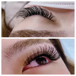 カラー パーマ ヘアアレンジ キッズ ネイル マツエク・マツパ 神山 ビューティー・アイのマツエク・マツパデザイン