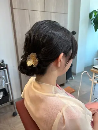 ヘアアレンジ 檜山 知可子のヘアスタイル