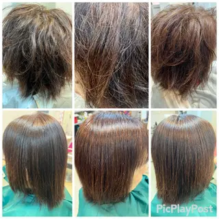 ショート パーマ 土岐 泰廣のヘアスタイル