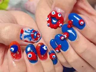 ネイル Nail Atelier IamI所属・アイアムアイ 大村磨衣のネイルデザイン