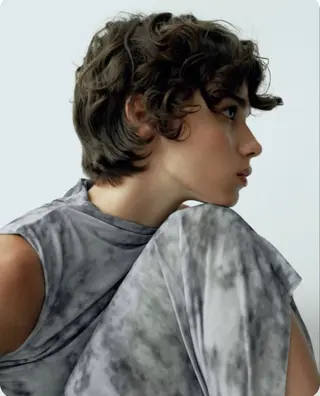 ショート パーマ THE DAY所属・AKI HASHIMOTOのヘアスタイル