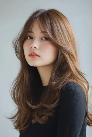 ロング カラー 北川大輔 🌟レイヤースタイルのヘアスタイル