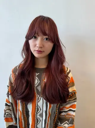 ロング 小島 良介のヘアスタイル