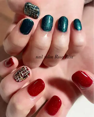 ショート ネイル ネイルスタジオ シェイクユアハンズのネイルデザイン