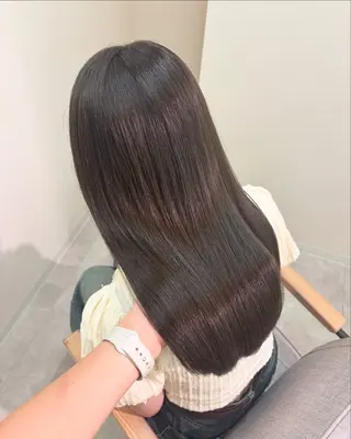 セミロング カラー 広島/ヘアセット /ベージュ/わかなのヘアスタイル