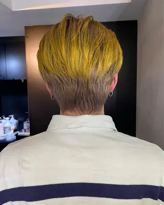 カラー SITEN 淀屋橋 /肥後橋きべひろまさのヘアスタイル