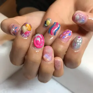 ネイル maggienail所属・Maggie Nagisaのネイルデザイン
