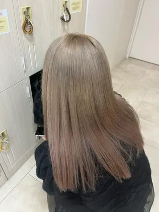 ミディアム カラー 暖色専門美容師🎀 お客様満足度◎のヘアスタイル