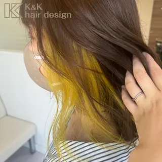 ミディアム 下岡 奈津美のヘアスタイル