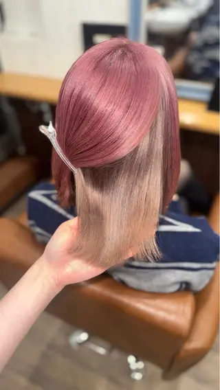 ショート カラー CHAINON所属・miku /chainon蘇我のヘアスタイル