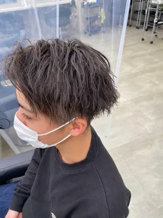 ショート パーマ ヘアアレンジ メンズ 🔥メンズ特化🔥 木村 祐太のヘアスタイル