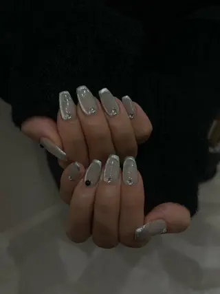 ネイル GO TODAY 吉祥寺Glint所属・うの 韓国ﾈｲﾙ໒꒱⋆⭒˚のネイルデザイン