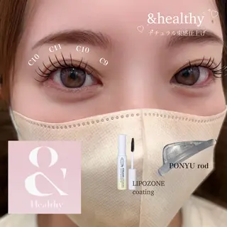 マツエク・マツパ Rich+ eyelashのマツエク・マツパデザイン