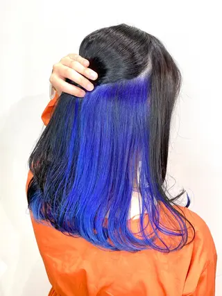 ミディアム カラー  渡部 妃月のヘアスタイル