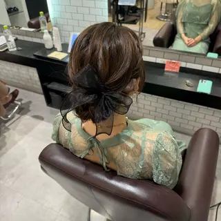 ミディアム ヘアアレンジ 🎀ヘアアレンジ 🎀ななみのヘアスタイル
