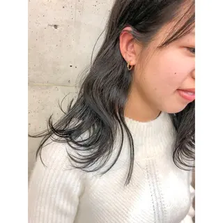 ミディアム カラー センスをお届けします 大谷将生INFPのヘアスタイル