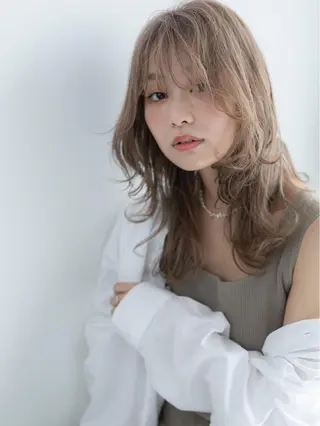 ロング カラー POCKET 高崎店🇰🇷のヘアスタイル