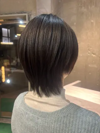 ショート パーマ パーマ、ストレート 🫧ちひろ🫧のヘアスタイル