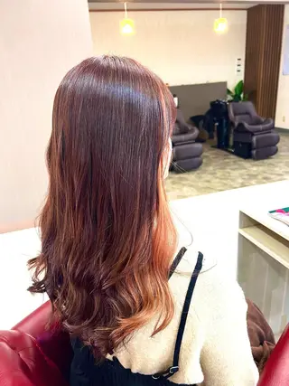 セミロング カラー KEN 🌟のヘアスタイル