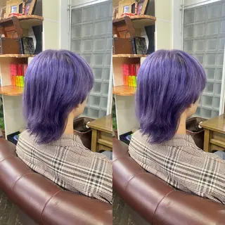 ショート カラー メンズ ☻モエカ/ハイトーン アレンジ☻のヘアスタイル