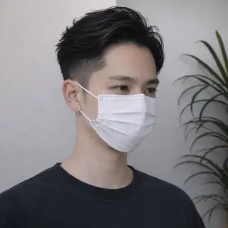 ショート カラー メンズ 遠藤 広美のヘアスタイル