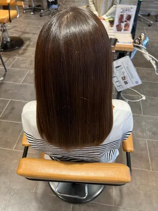 ロング カラー ツヤ髪の匠/髪質改善 山本晃太のヘアスタイル