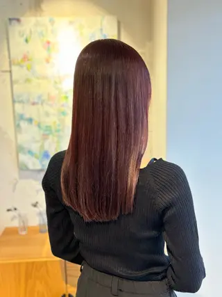 ロング efesto所属・前畑 凜のヘアスタイル