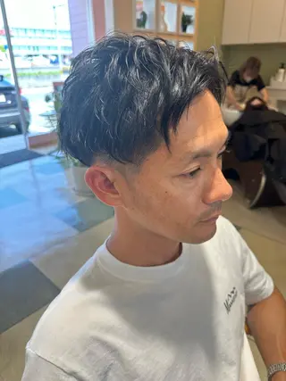 パーマ メンズ 💈豊橋メンズ専門 NO.1刑部七海💈のヘアスタイル