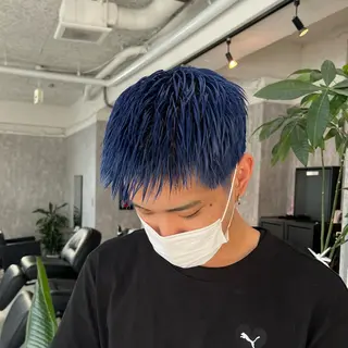 ショート メンズ TIDEHAIR JUNYAのヘアスタイル