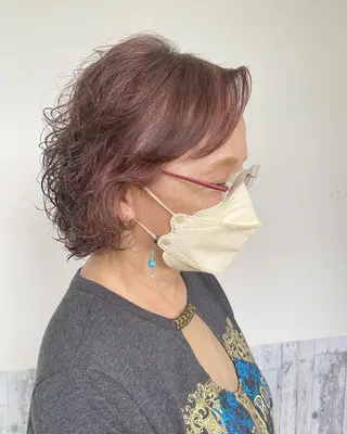 ショート カラー favorite b Charmeのヘアスタイル