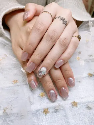 ネイル 🦋ネイルサロン ブラン🌈ゆりのネイルデザイン