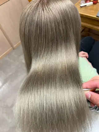 ロング カラー GO TODAY  SHAiRE SALON 名古屋店所属・艶カラー/髪質改善/ 西　大喜(ひろき)のヘアスタイル
