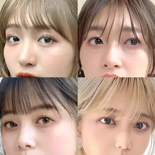 ミディアム カラー レイヤー専門家 ダブルカラー修のヘアスタイル