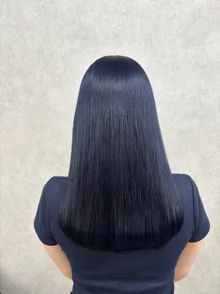 ロング 若月 七海のヘアスタイル