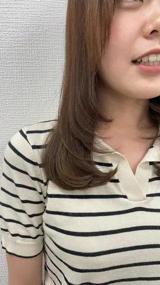 ロング ❣️ブリーチなし暖色 ayu❣️のヘアスタイル