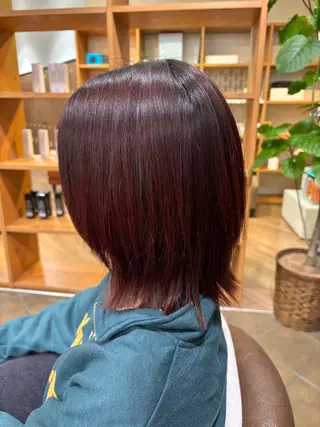 カラー みやもと みくのヘアスタイル