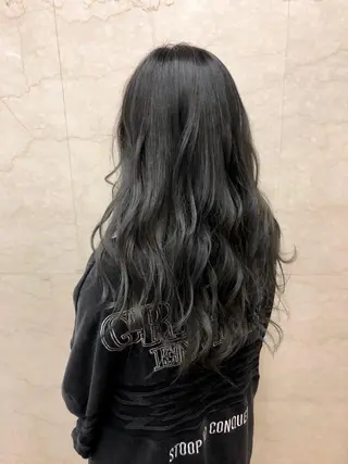 ロング キノシタ ナオユキのヘアスタイル