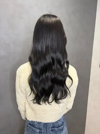 ロング カラー 大西ひなた/パーマ &メンズカット✨️のヘアスタイル