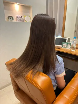 カラー 【完全個室】髪質改善 暖色カラー/山崎唯奈のヘアスタイル