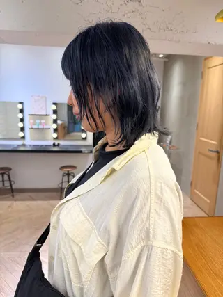 ミディアム 透明感🎀LOREN エリコ🌈のヘアスタイル