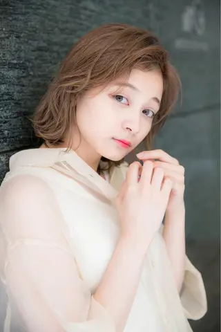 ショート カラー パーマ ヘアアレンジ 新宿駅近♡友達とOK 🦋W -ワット -のヘアスタイル