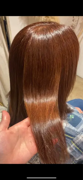 カラー milial所属・milial kanaのヘアスタイル