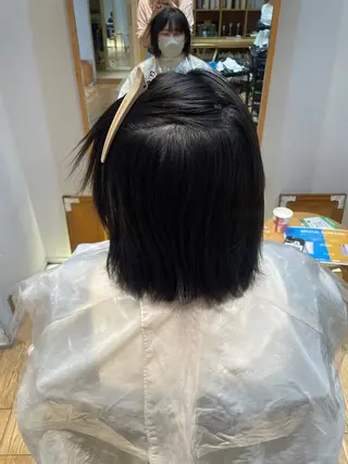 ショート パーマ 縮毛矯正/レイヤー 🌙ひかるのヘアスタイル