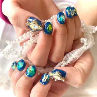 ネイル 韓国ネイル💠 Tomoのネイルデザイン