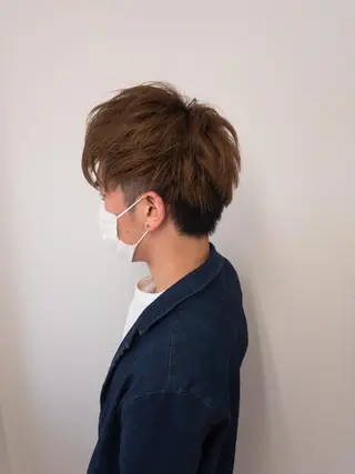 ショート カラー メンズ 星野 美沙のヘアスタイル