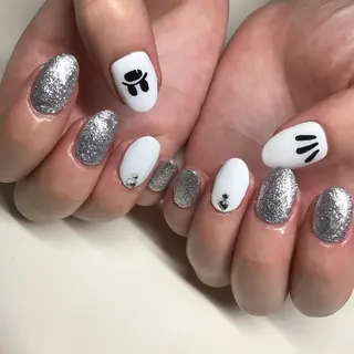 ロング ネイル マツエク・マツパ 福田 加奈のネイルデザイン