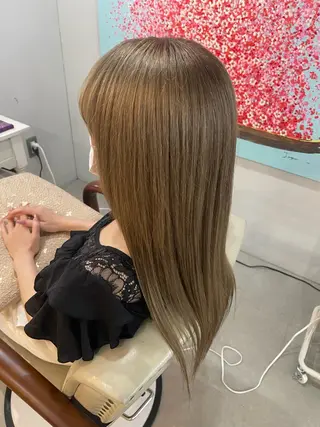 ロング カラー 🌷デザインカラー 🌷渡辺玲奈のヘアスタイル