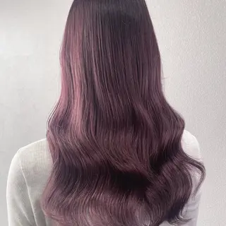 ロング カラー 透明感カラー/パーマ 🌀アオノのヘアスタイル