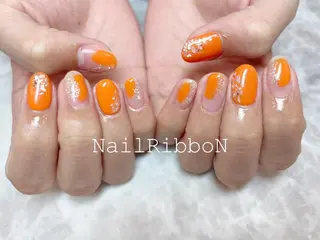 ネイル ネイルリボン 伊藤のネイルデザイン